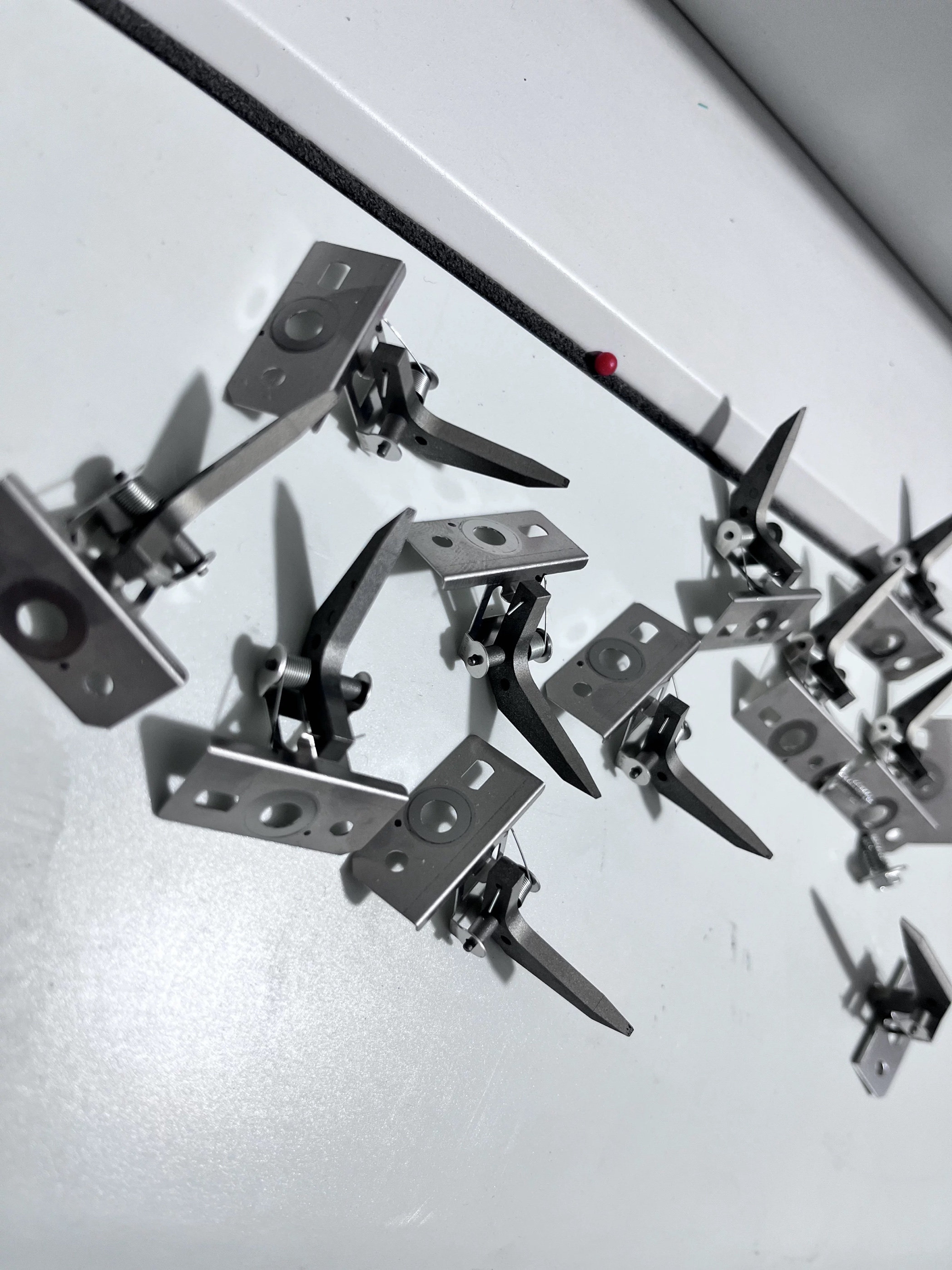 精工LP-1020 1030 2050 1040 京图1500 1600 1620定影上辊分离爪