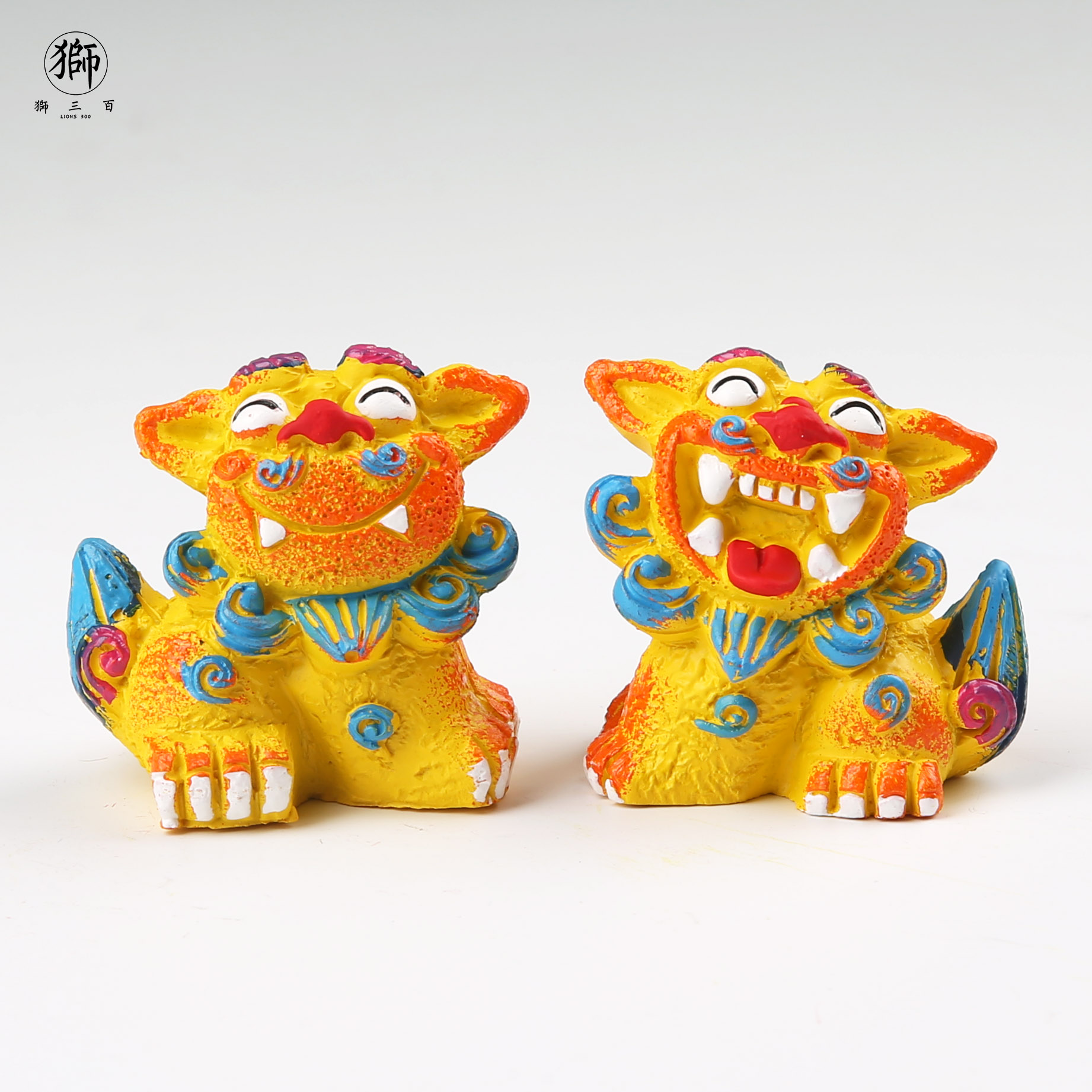 包邮运转狮子中式风神兽小礼物