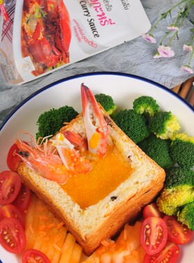 LOBO泰国咖喱泰式咖喱螃蟹进口咖喱酱咖喱虾咖喱牛肉套装调料不辣