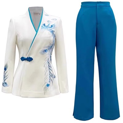 新中式国风套装2025秋季新款