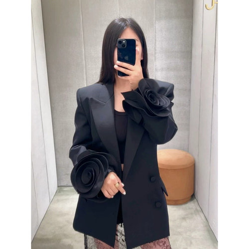 黑色西装外套女2026新款