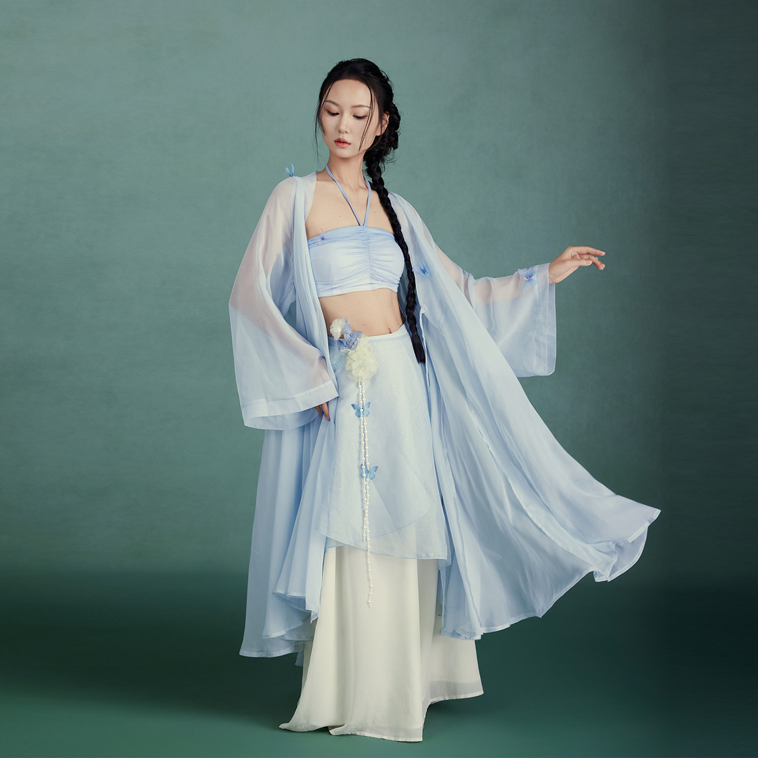 华丽独秀古典舞舞蹈服演出服古风爵士纱衣外披飘逸显瘦练功服汉服,运动/瑜伽/健身/球迷用品,古典舞服,淘宝优惠券,粉丝福利购,淘宝优惠卷