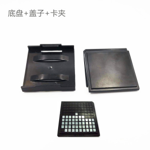 2寸防静电芯片盒储存盒华夫晶片盒芯粒裸片晶粒格子Tray盘IC托盘4