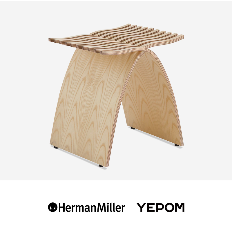 美国进口Herman Miller Capelli Stool矮凳换鞋凳板凳设计师凳子-封面