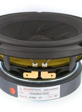 丹麦 绅士宝 scanspeak 15W/4531G00/8531K00 5.5寸中低音喇叭