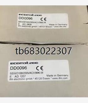 询价易福门IFM控制器DD0096全新原装现货议价