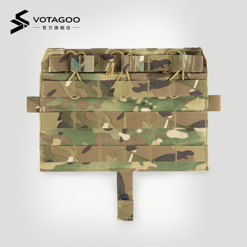 VOTAGOO CP款 战术背心攻击面板AVS JPC2.0前板molle内置三联5.56