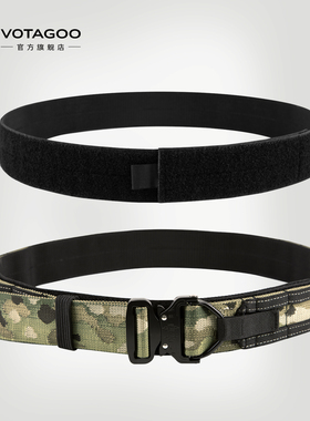 VOTAGOO Ronin Belt浪人腰带 MOLLE系统senshi战术眼镜蛇扣 4.5mm