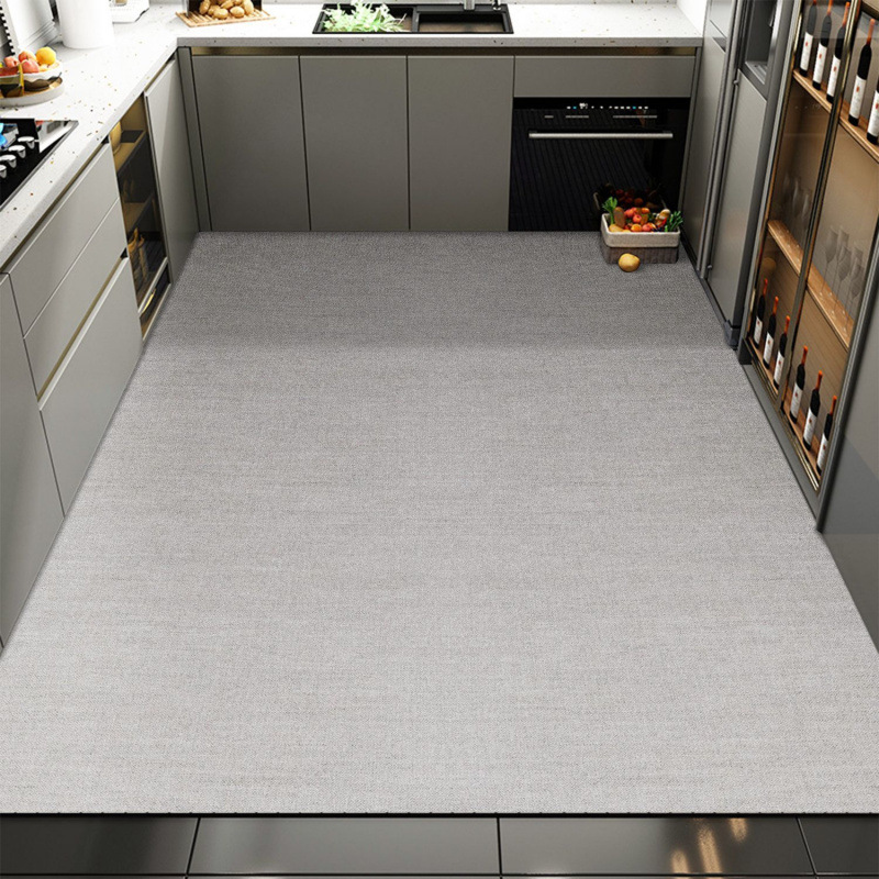 新款厨房地垫地毯垫脚垫硅藻泥可擦免洗吸水厨房防滑防油地垫