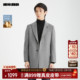 新款 呢子外套 休闲中长款 2025冬季 山羊绒 利郎官方毛呢大衣男士