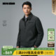 毛呢夹克 休闲男装 利郎官方毛呢大衣短款 冬季 羊毛外套 男士