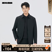 商务外套25QFY1021Y 新款 商场同款 利郎官方翻领夹克男2025秋季
