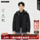 三防功能 长袖 薄款 风衣男士 纯色连帽男装 利郎官方 26春季 外套