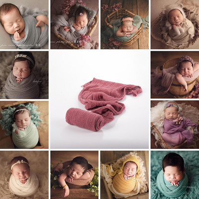 新款影楼婴儿摄影服装满月裹布