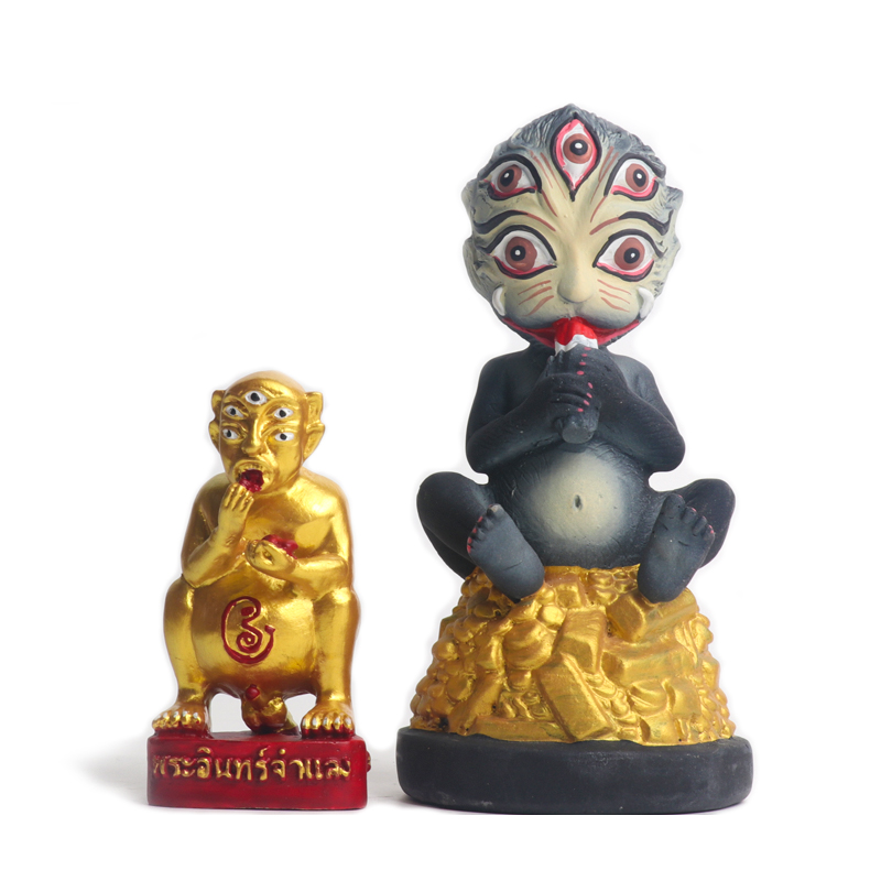 泰國佛牌古巴博洋五眼四耳擺件