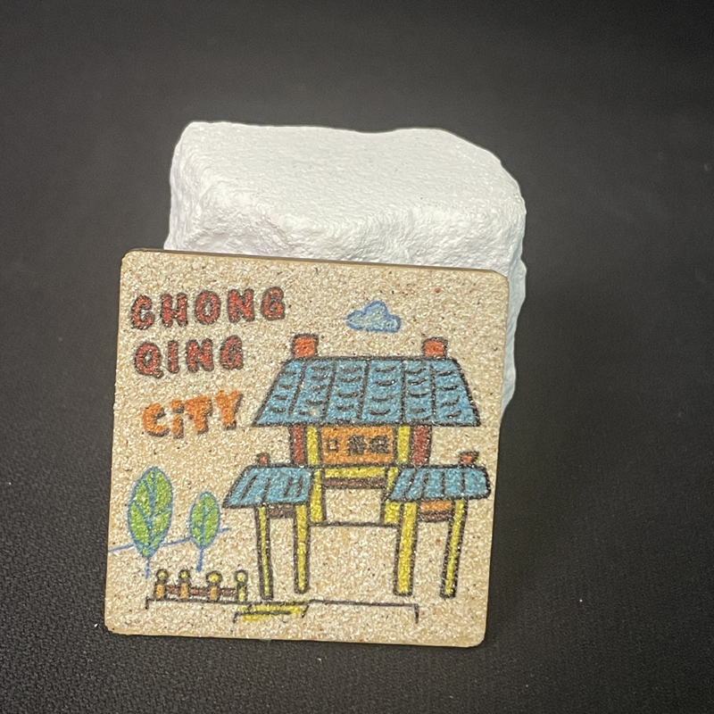 重庆沙画磁性贴冰箱贴