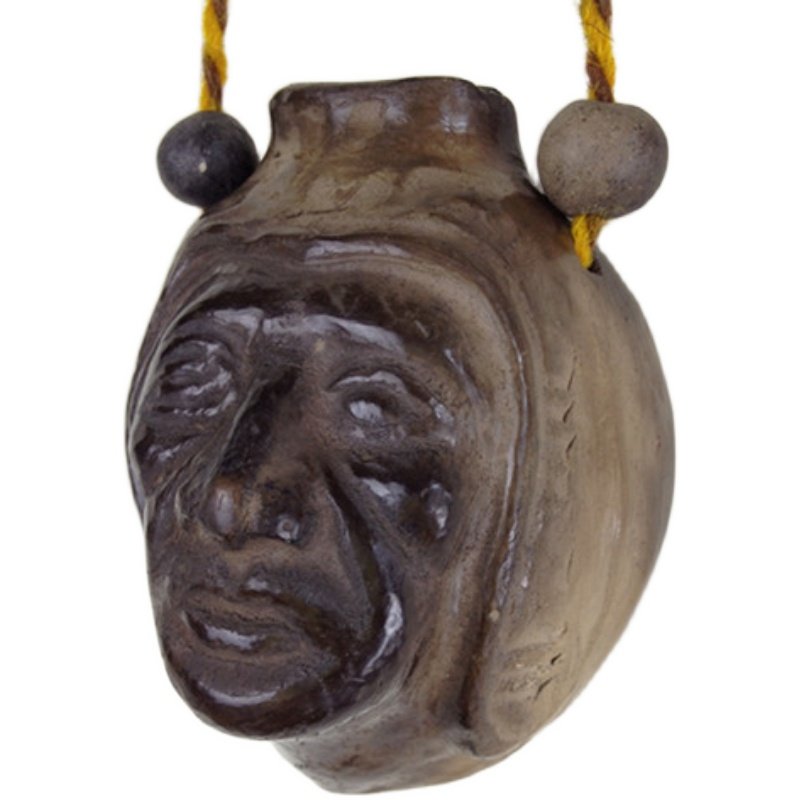 vintage西洋老古董乐器人面 雕刻 陶笛 音色类埙 可当项链,乐器/吉他/钢琴/配件,陶笛,淘宝优惠券,粉丝福利购,淘宝优惠卷