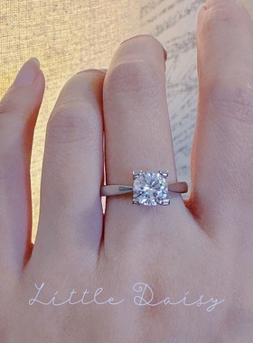 Little Daisy老钱风钻戒纽约名媛优雅h*w气质时髦知识分子风戒指