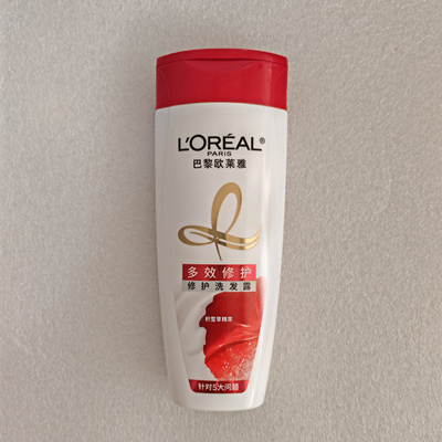 欧莱雅多效修护洗发露烫染受损