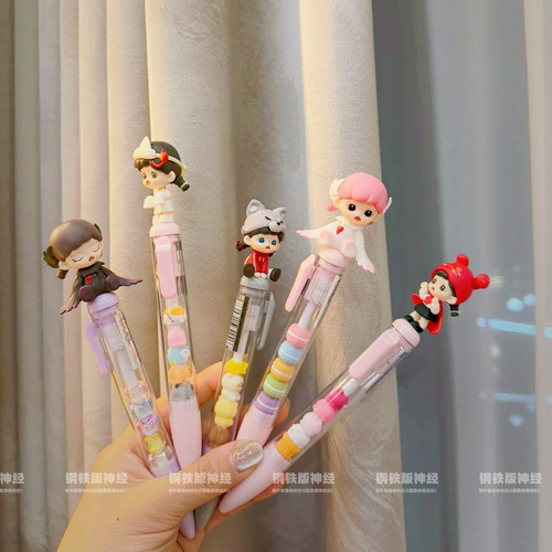 神经手工Zorra妹妹不能说的秘密改娃萌粒ins风可爱即正义中性水笔