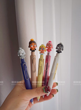 神经手工 正品三菱小胖丁泰国限定哭娃crybaby新款萌粒潮玩中性笔