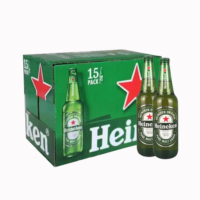 喜力海宁瓶装整箱啤酒