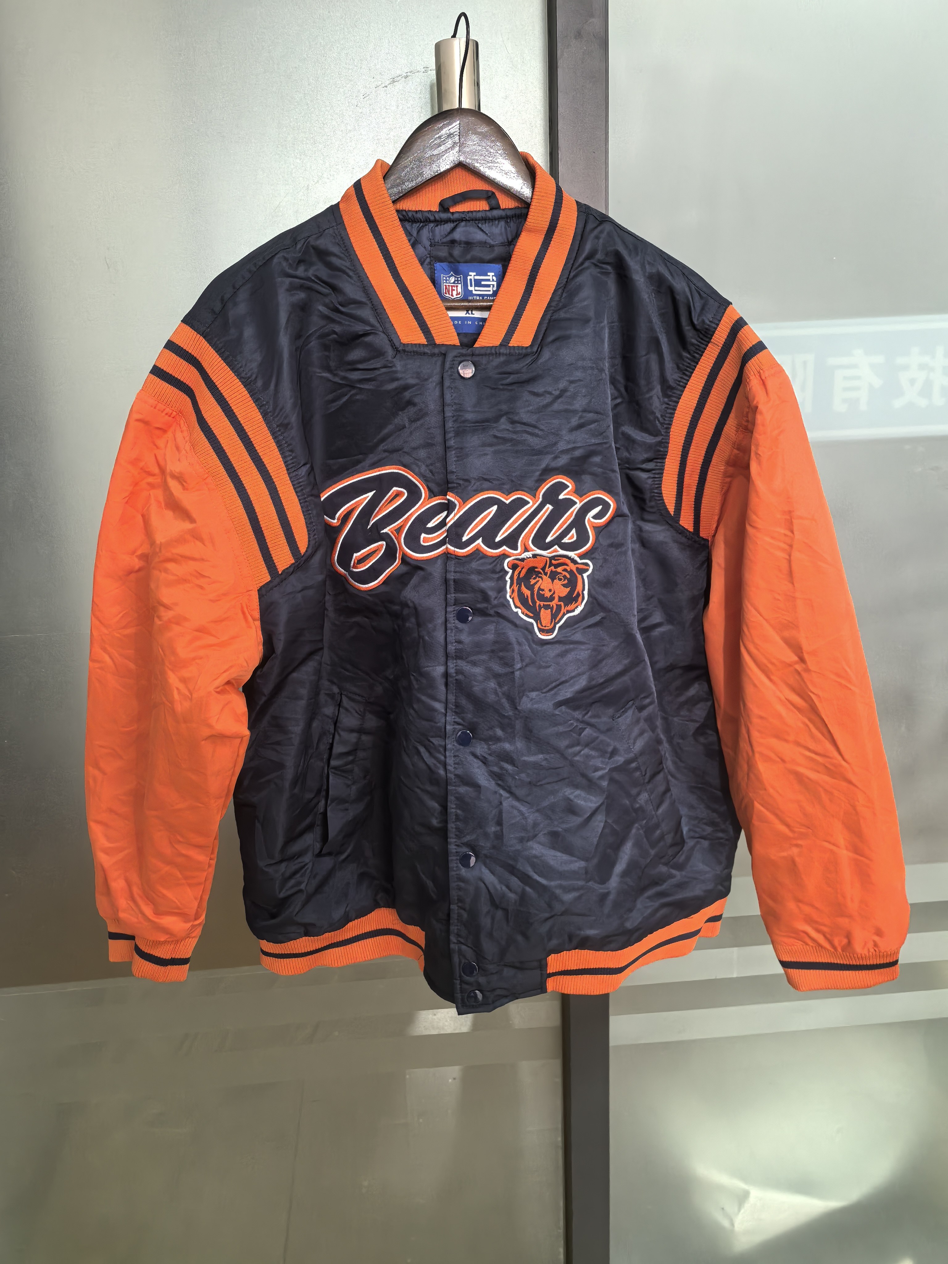 美式球队外贸尾货棒球服棉服外套男女同款运动休闲百搭夹克外套潮