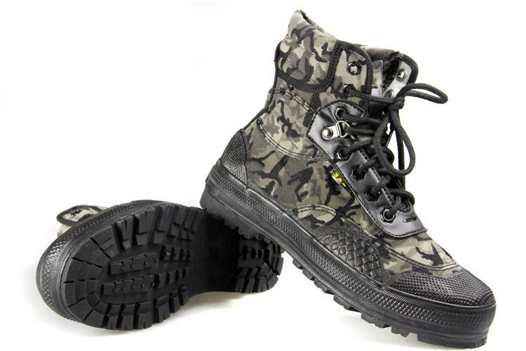 Boots militaires en toile - respirant - Ref 1396908 Image 5