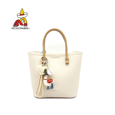 稻草人2025新款复古时尚手提包