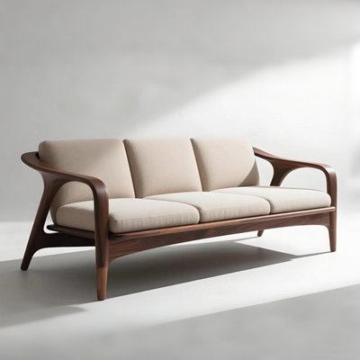 蒲氏家居意式极简北美黑