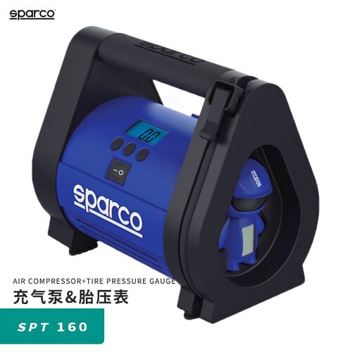 附带胎压表气泵SPARCO灯光