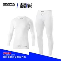 SPARCO Racing Усовершенствованное огнестойкое гоночное белье SPARCO RW7, супермягкое с хладагентом, сертификация FIA для соревнований