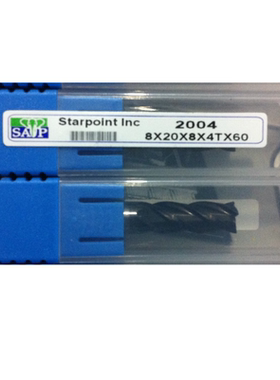 SAP铣刀STARPOINT InC 2004 8*20*8*4T*60涂层钨钢精铣刀圆元象