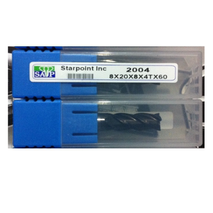 SAP铣刀STARPOINT InC 2004 8*20*8*4T*60涂层钨钢精铣刀圆元象