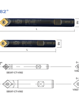 NINE9 车铣万用钻82度99619-V82-5/8