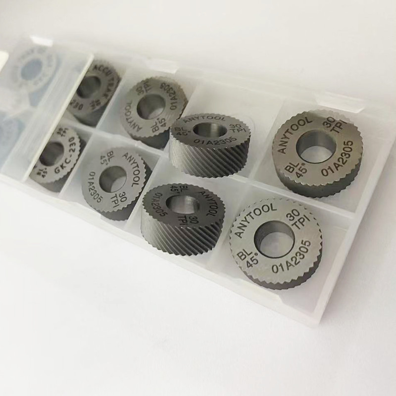 滚花轮30TPI，网纹45度滚花刀ANSI-ASMEB4.6-1984标准