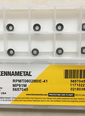RPMT0602M0E-41 MP91M R3牛鼻刀片钛合金STELLRAM 刀片 2023-2