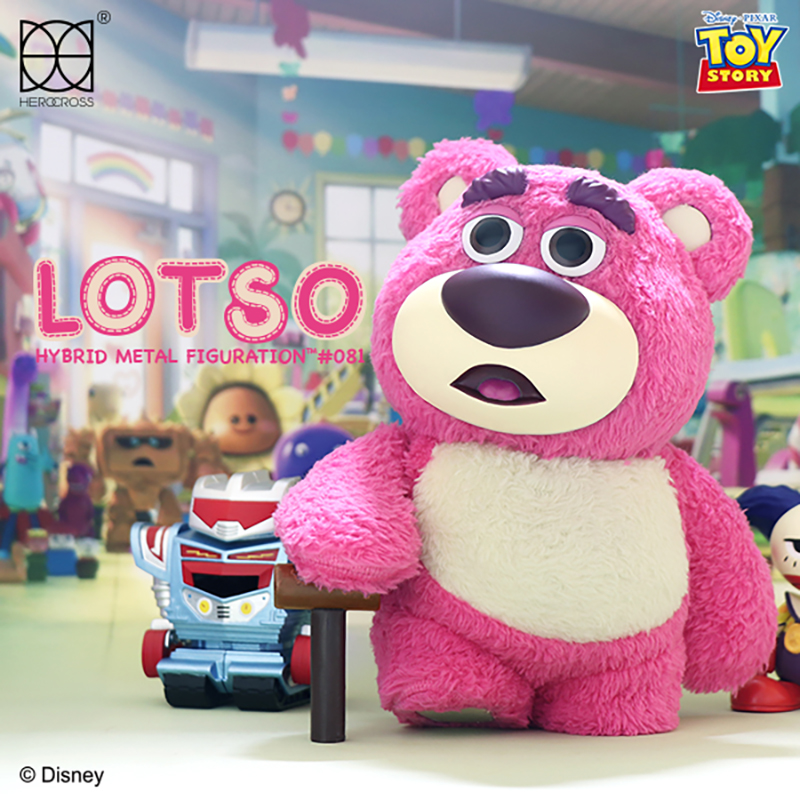 HEROCROSS玩具总动员草莓熊劳苏正版手办公仔潮玩摆件520礼物