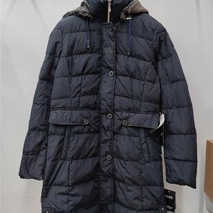 出口外单高品质   女款加厚羽绒服 中长款 宽松版  新品 特价