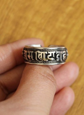 男女情侣藏银民族风手工制作