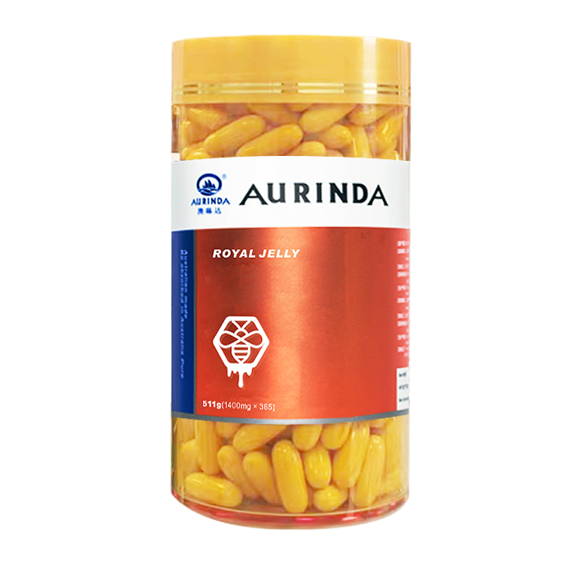 澳洲进口澳琳达蜂王浆1400mg含王浆酸蜂皇浆中老年人营养品胶囊