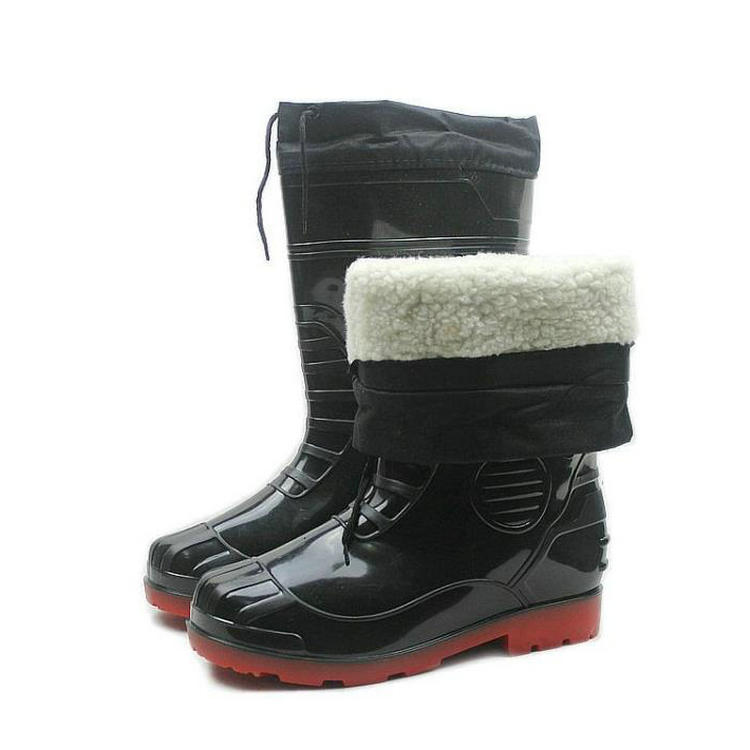 Chaussures - bottes caoutchouc homme pour hiver - semelle tendon - Ref 962911 Image 5