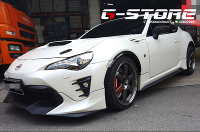 小包围BRZ8617-21款TRD前唇侧裙