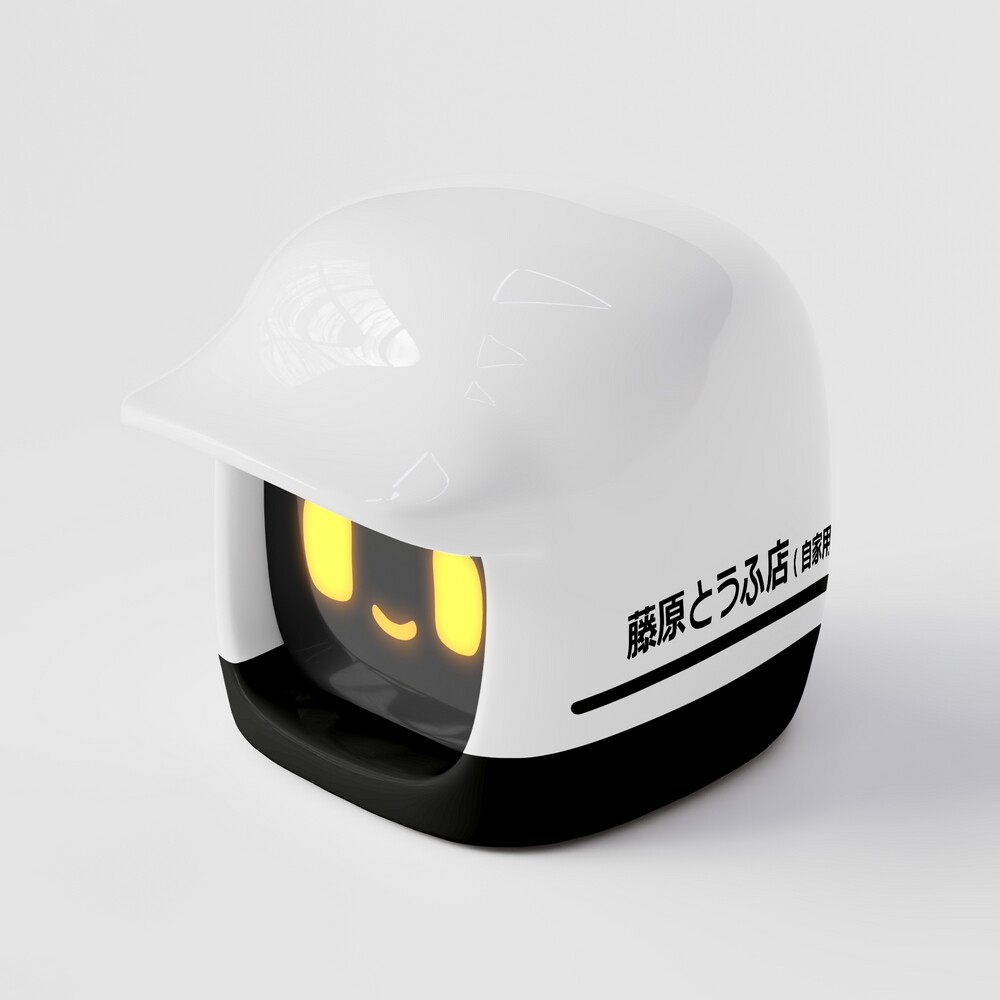 2026新品DASAI Mochi3代AE86联名款车载机器人藤原豆腐自家用摆件