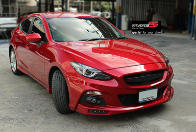 14-17款马自达3axela保险杠前杠