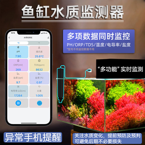 诗墨科技AM系列鱼缸水质监测器