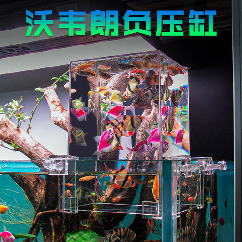 沃韦朗负压鱼缸创意生态缸含挂钩