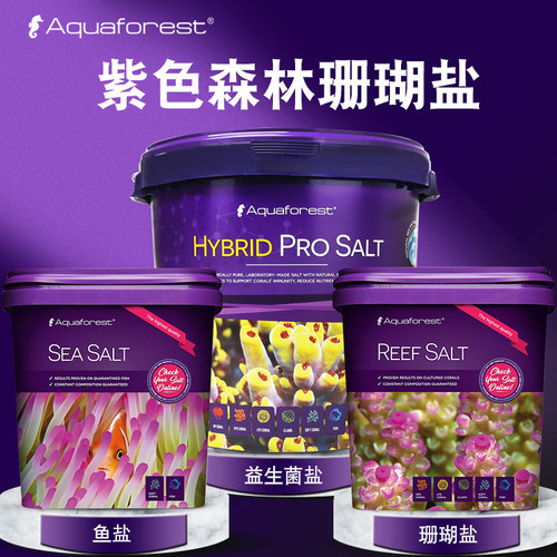 波兰进口紫色森林海盐高钙珊瑚盐