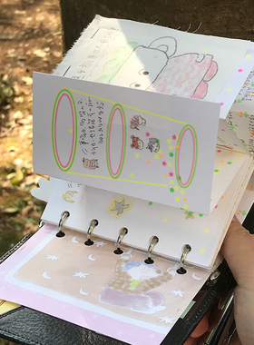 M5荧光三折页 / 5张每包 8款折页 allin各2张