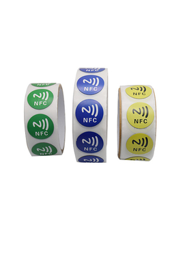 NFC标签RFID手机tagISO14443A13.56M原装NTAG213芯片25MM电子标签